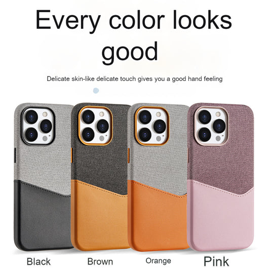 New Leather Magnetic Suction Suitable For Apple 15 Mobile Phone Case, Card Dual Combination, IPhone 14 Promax All-inclusive Protective Cover